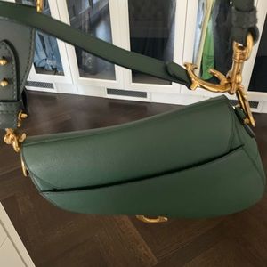 Dior saddle bag and oblique strap